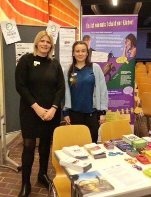 Kathrin Geyer (links) und Juliane Kokot vom Fachdienst Sozialpsychiatrie und Gesundheitsfrderung