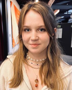Die Jugendkreistagsprsidentin Lia Tabacharniuk.